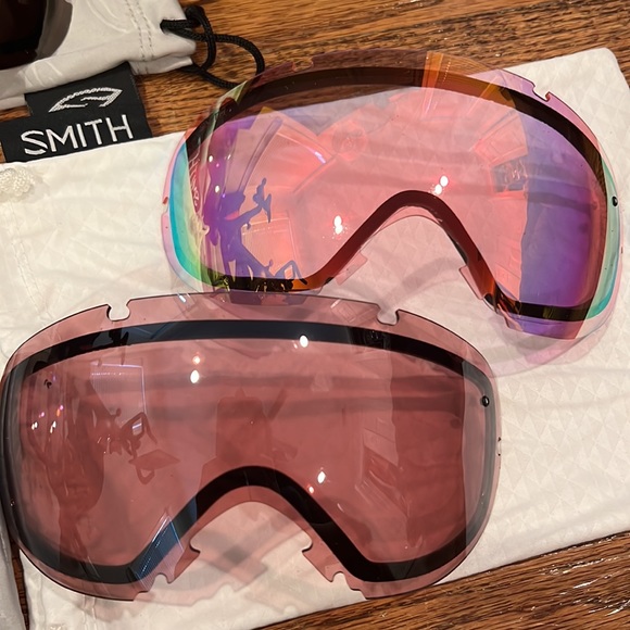 Set of 5 Smith Optics Snow Goggles I/OS Replacement Lenses Ski Snowboarding - Picture 3 of 10